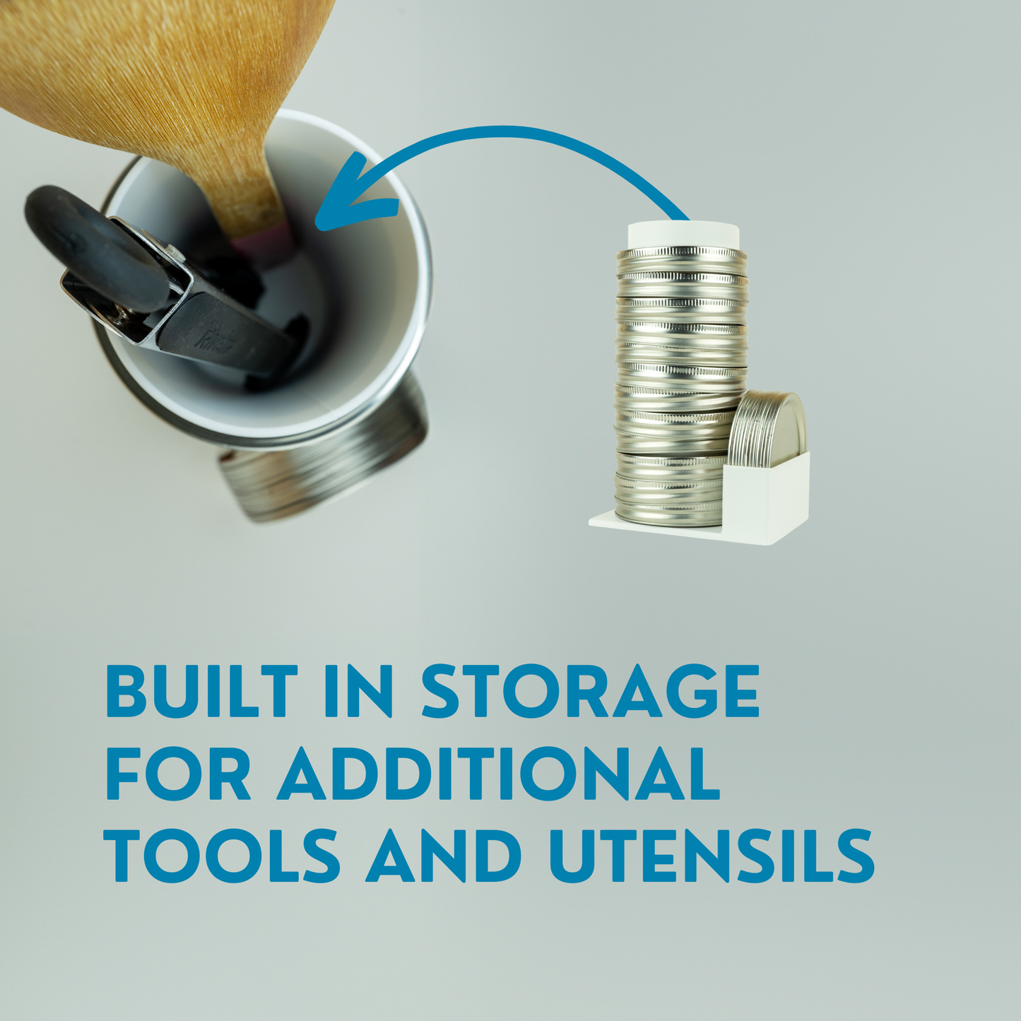 Mason Jar Lid Organizer (2 Pack)