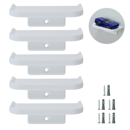 Model Car Wall Mount Shelf (5 Pack)