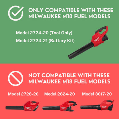 Milwaukee M18 Fuel Leaf Blower Wall Mount