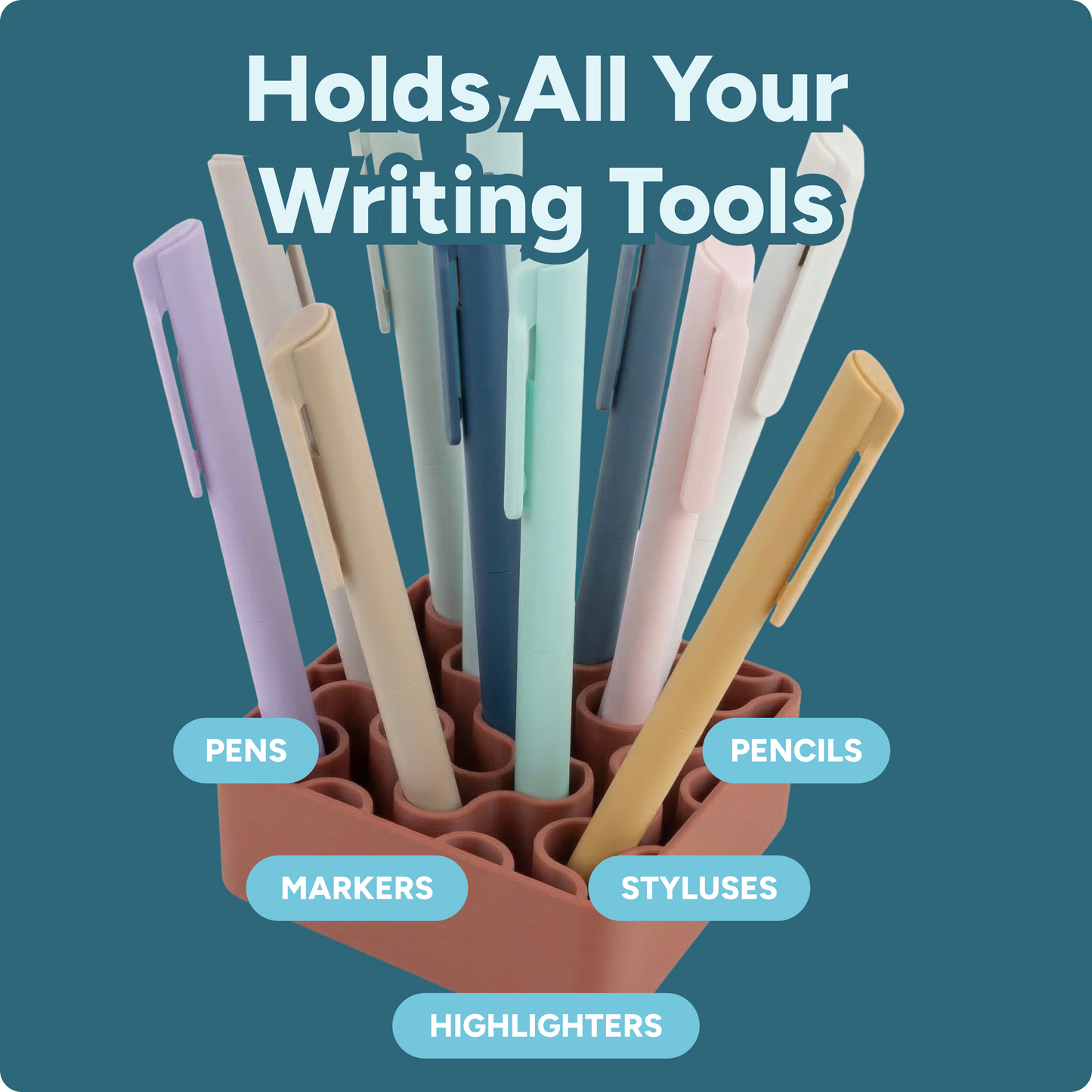 Modern Pen Holder Organizer