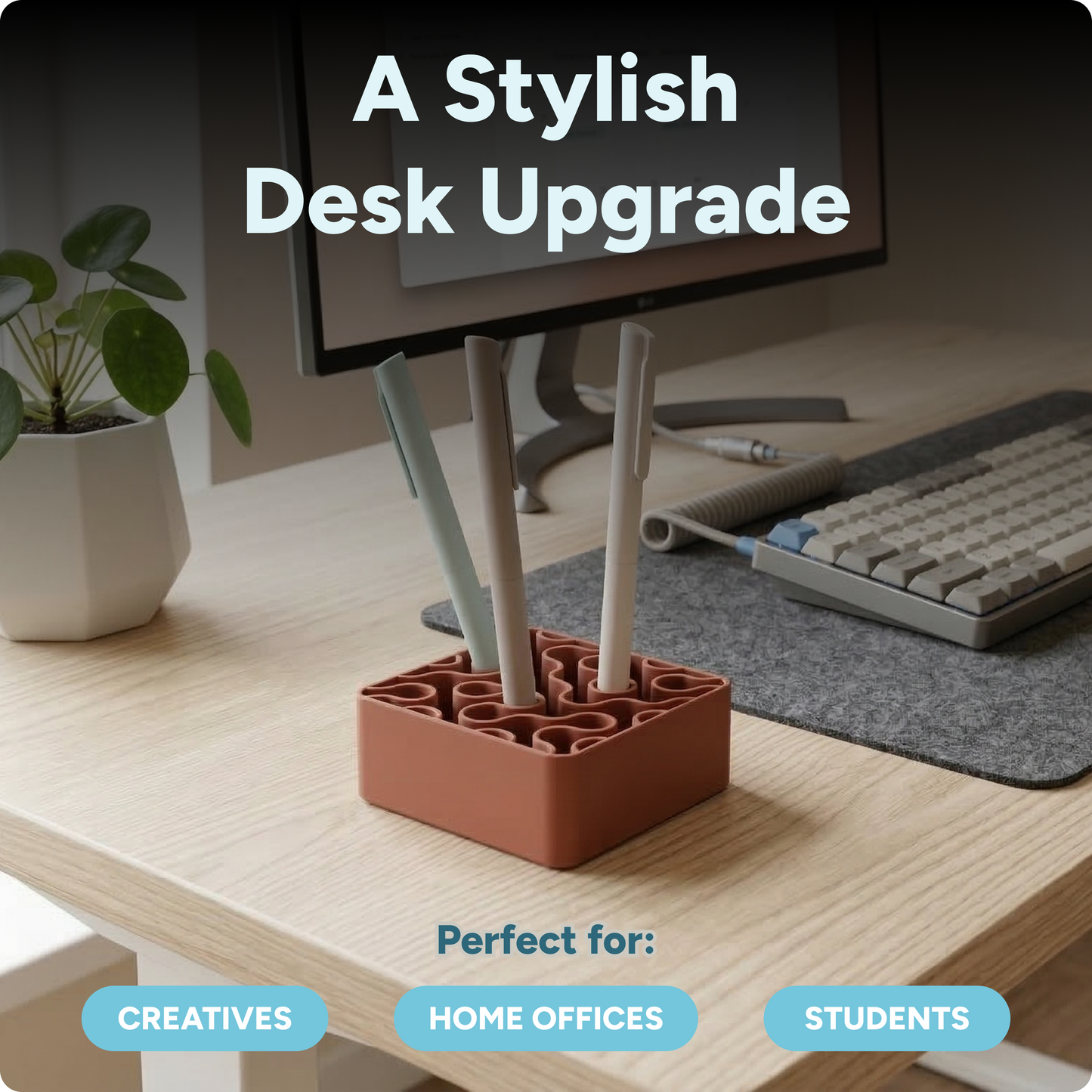 Modern Pen Holder Organizer