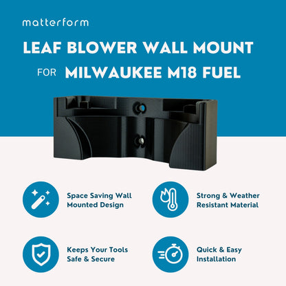 Milwaukee M18 Fuel Leaf Blower Wall Mount
