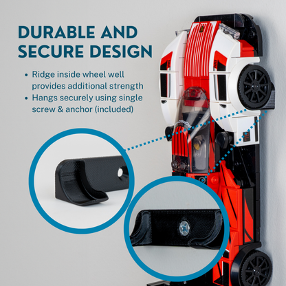 Lego Speed Champions Wall Mount  - 76 and 77 Sets