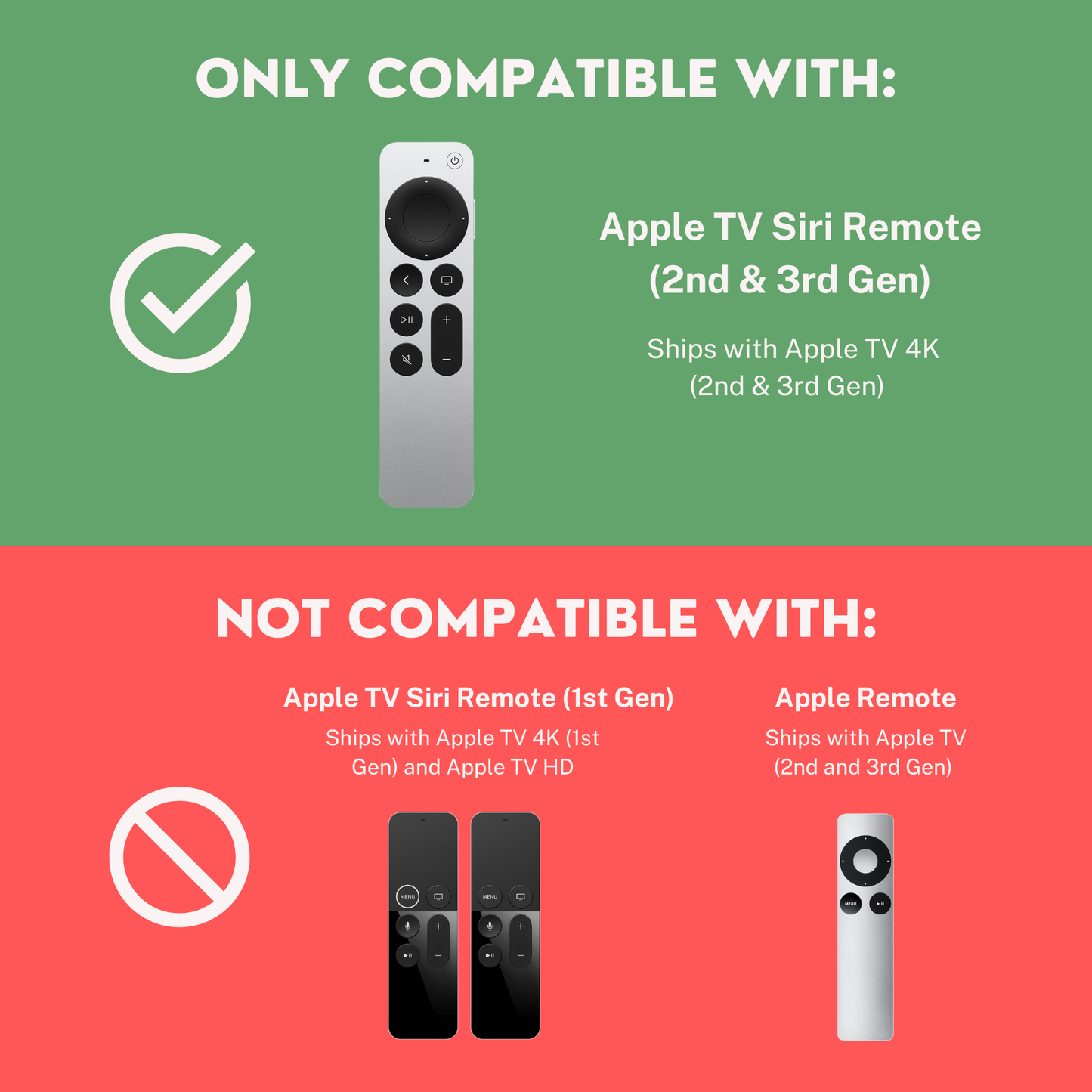 Apple TV Siri Remote Holder