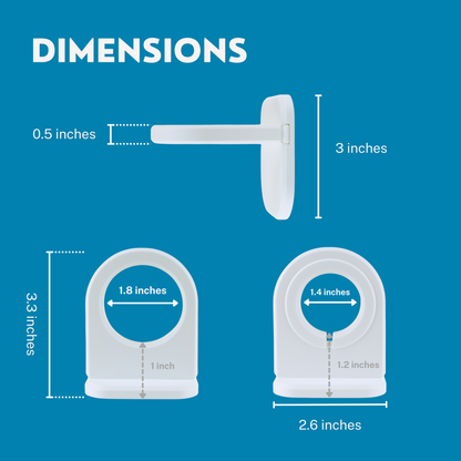 K-Pop Lightstick Wall Mount Holder (2 Pack)