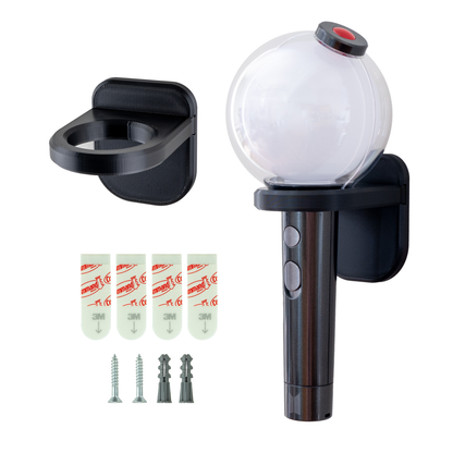 K-Pop Lightstick Wall Mount Holder (2 Pack)