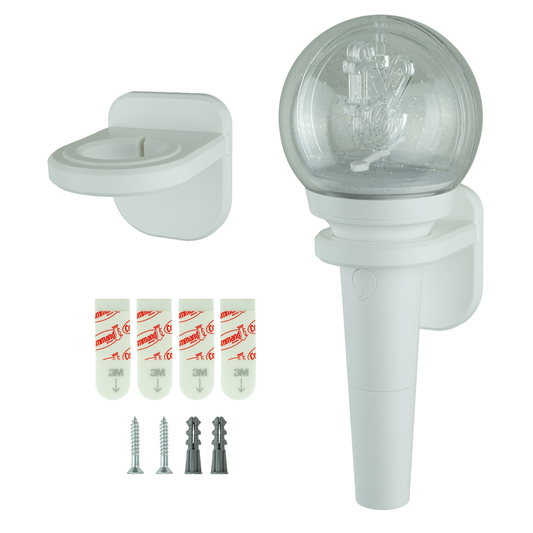K-Pop Lightstick Wall Mount Holder (2 Pack)