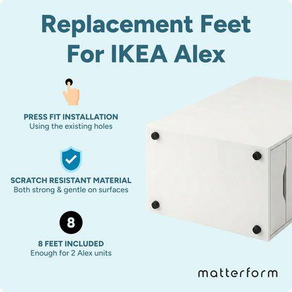 IKEA ALEX Replacement Feet