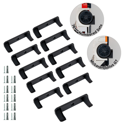 Lego Speed Champions Wall Mount  - 76 and 77 Sets