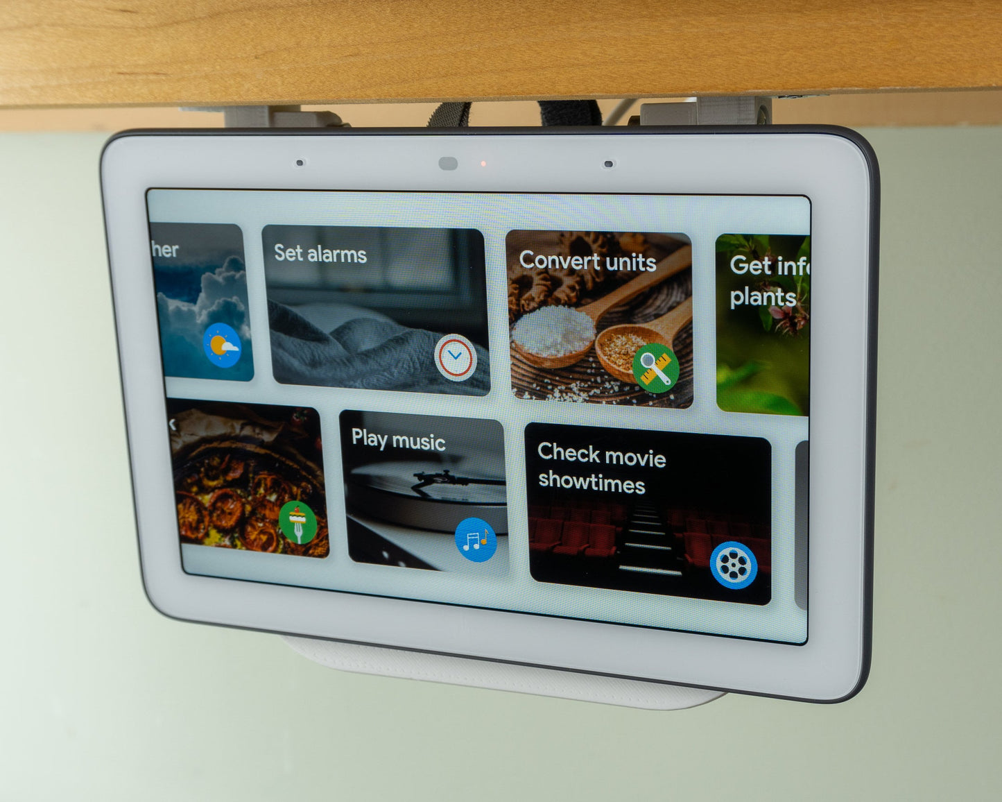 Under Cabinet Mount for Google Nest Hub